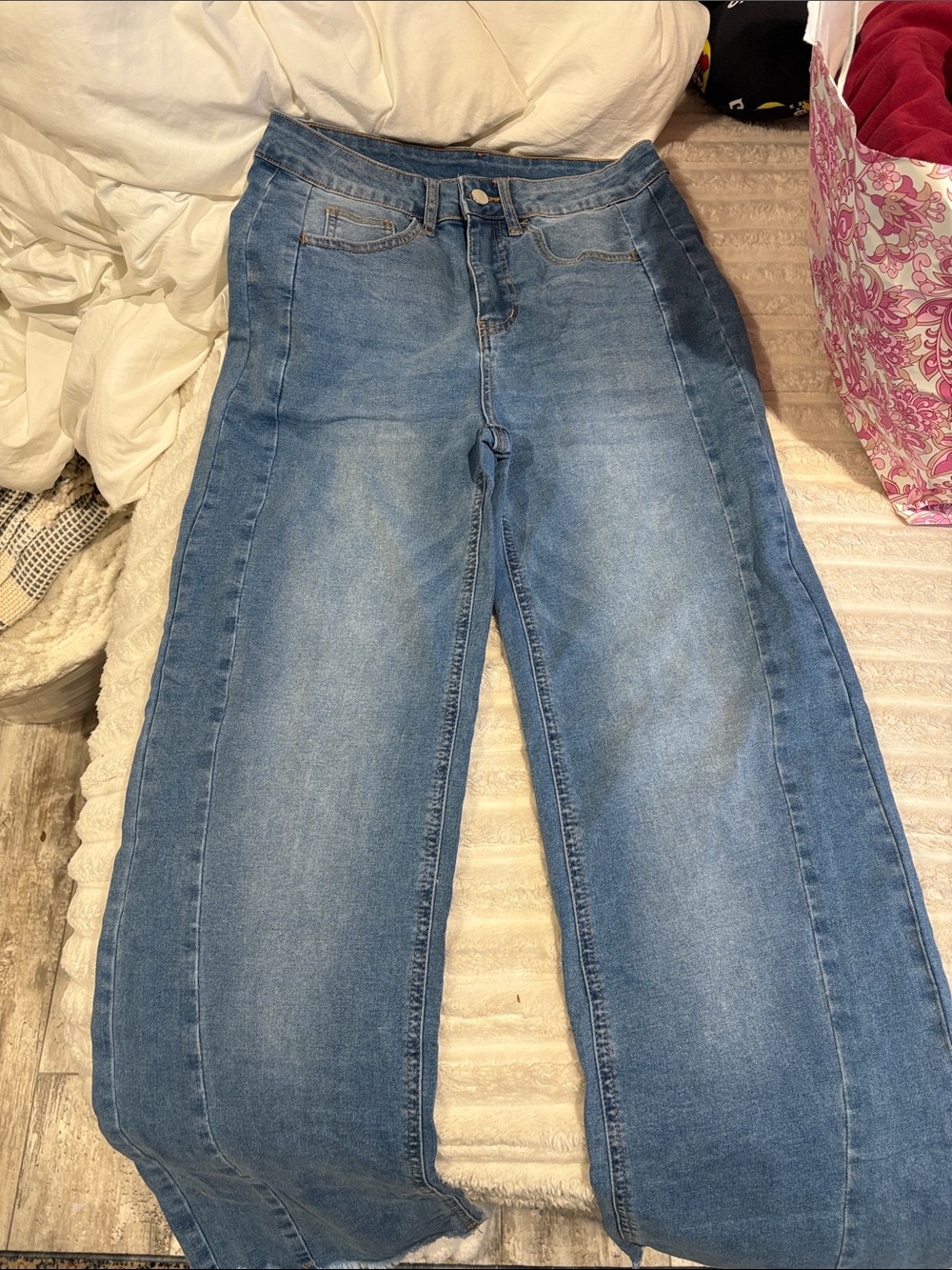 Women’s High-Rise Wide Leg Jeans - Blue
